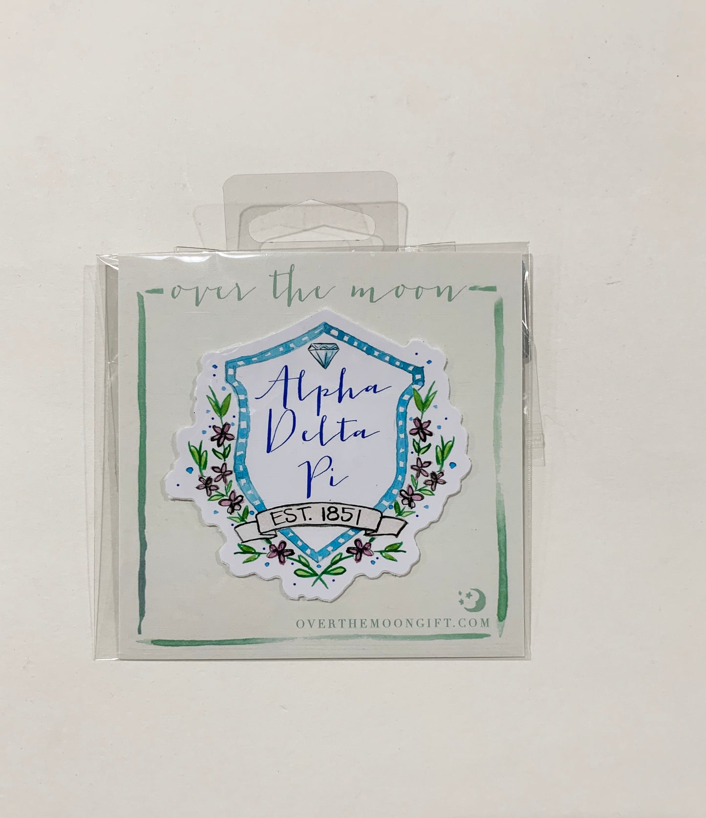 Alpha Delta Pi Motif Decal