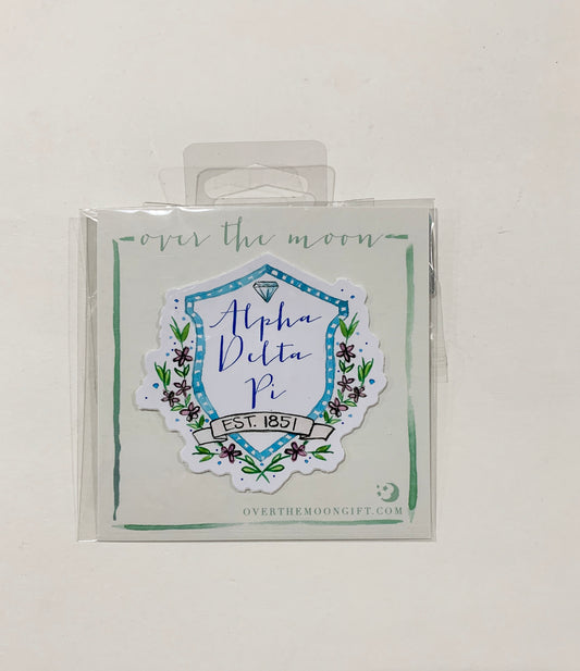 Alpha Delta Pi Motif Decal