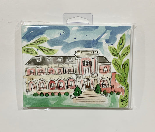 Alpha Phi Sorority House Notecard Set