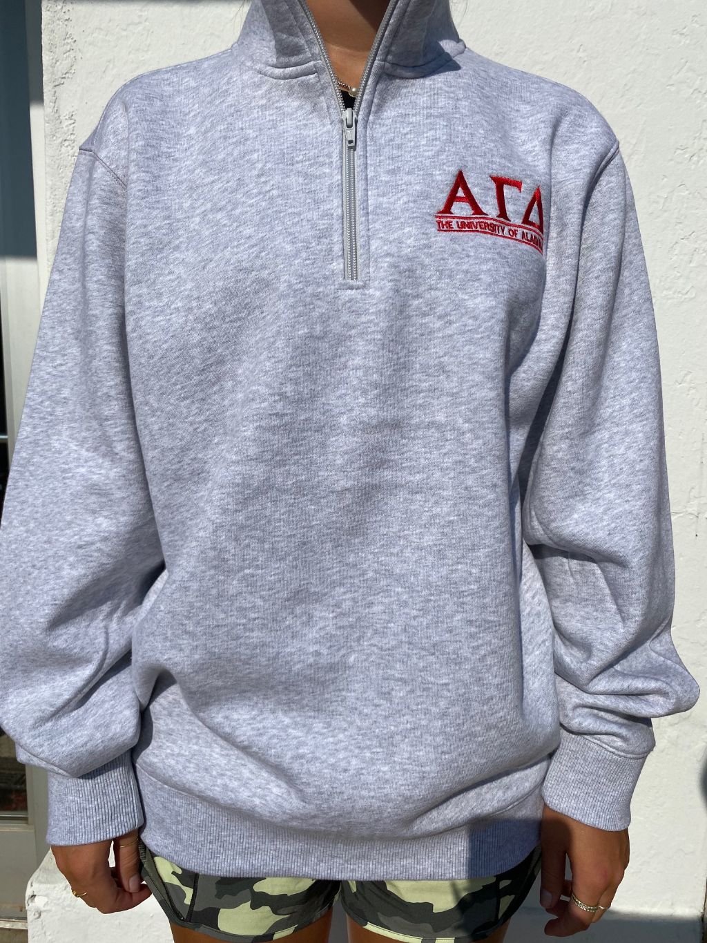 Alpha Gamma Delta 1/4 Zip