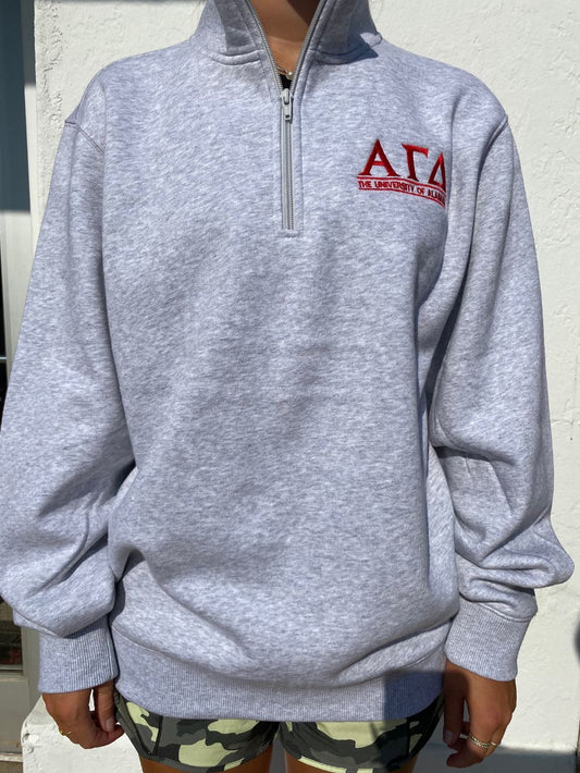 Alpha Gamma Delta 1/4 Zip