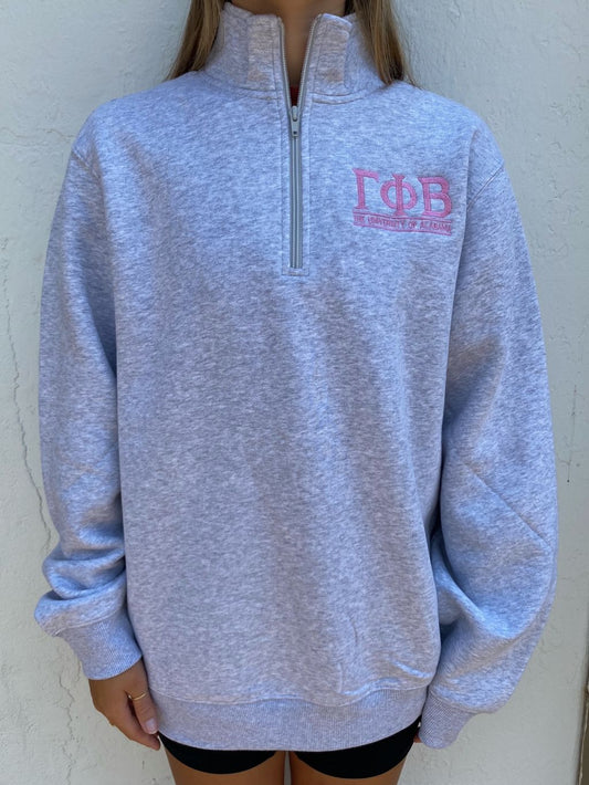 Gamma Phi Beta 1/4 Zip