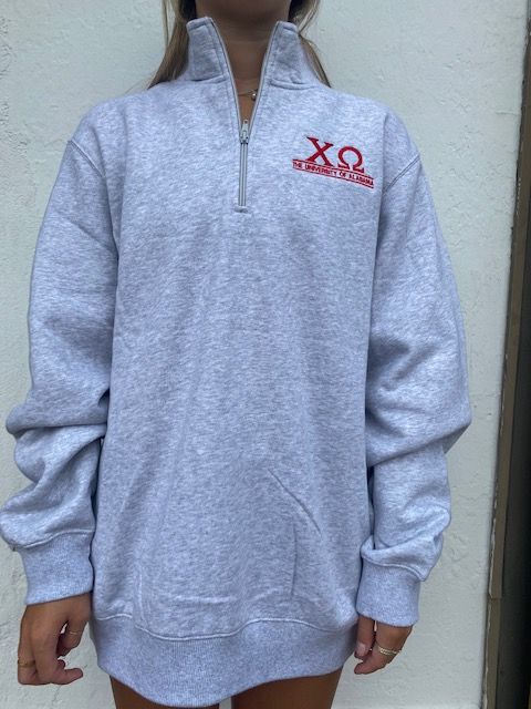 Chi Omega 1/4 Zip