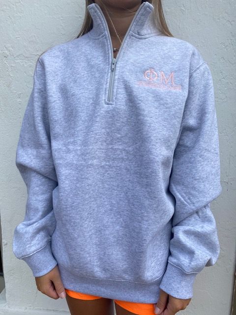 Phi Mu 1/4 Zip