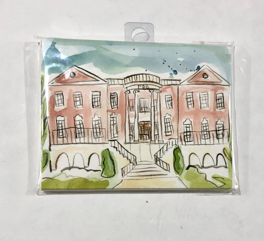 Gamma Phi Beta Sorority House Notecard Set