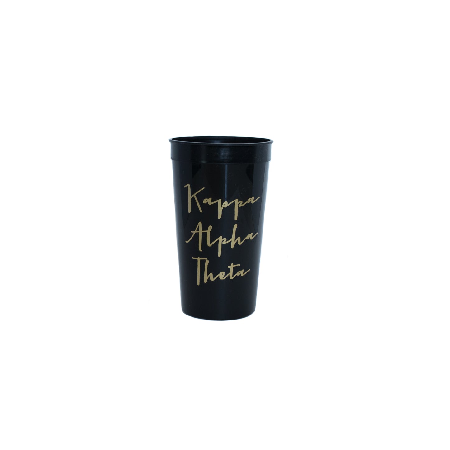 Kappa Alpha Theta Gold Foil Stadium Cup