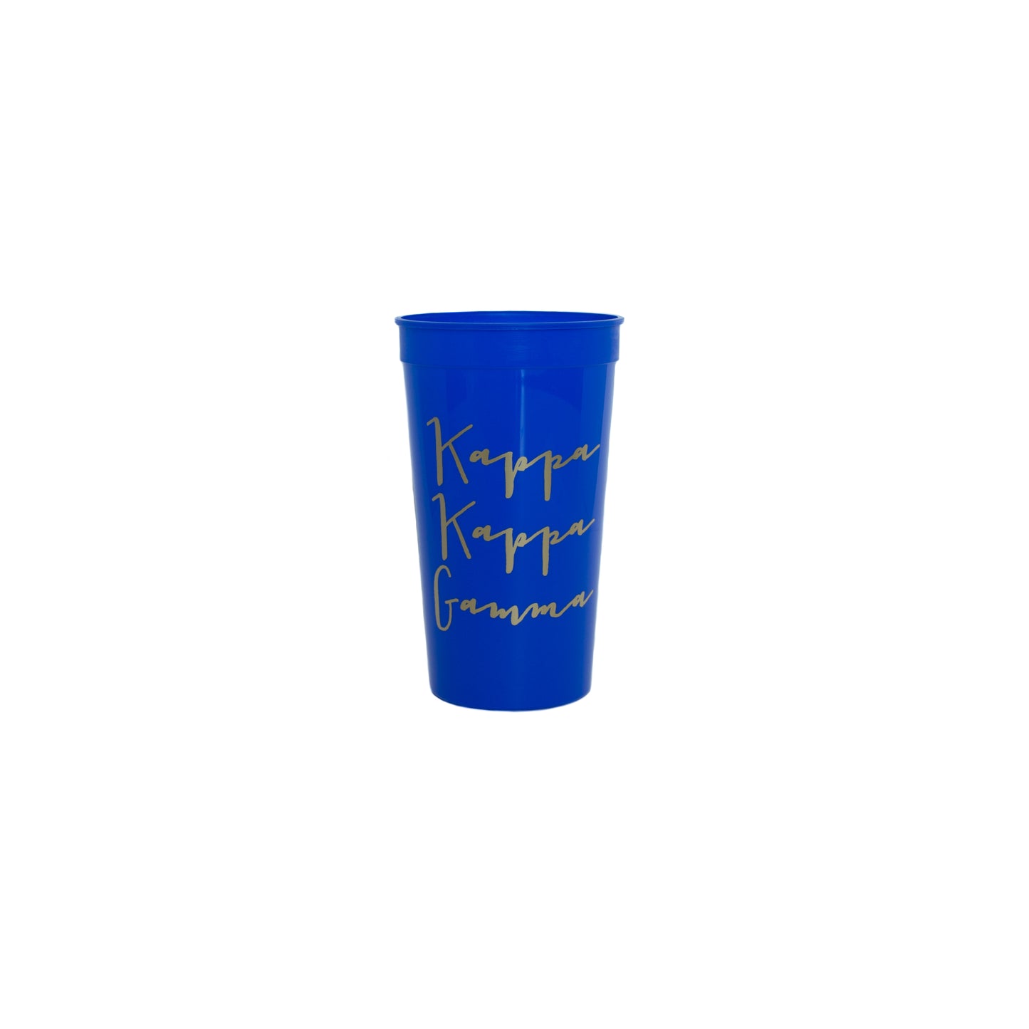 Kappa Kappa Gamma Gold Foil Stadium Cup