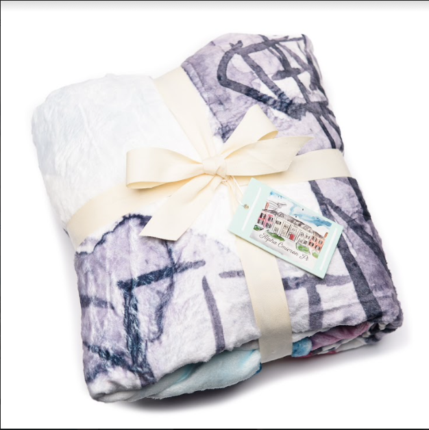 Alpha Gamma Delta House Blanket