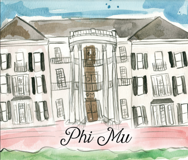 Phi Mu House Blanket
