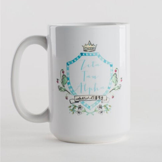 Zeta Tau Alpha Motif Mug