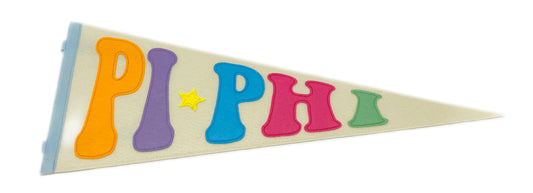 Pi Beta Phi Pennant Flag