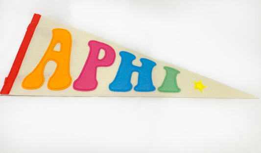 Alpha Phi Pennant Flag