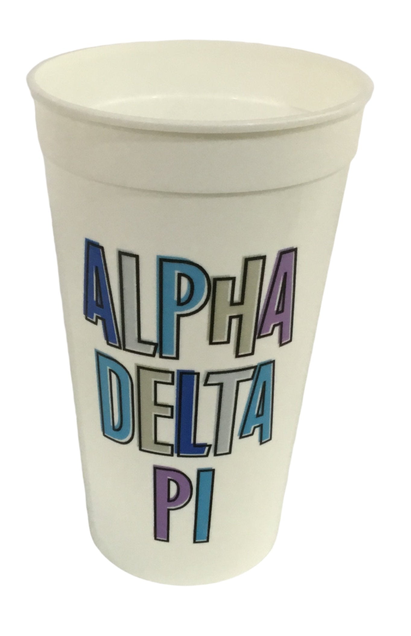 Alpha Delta Pi Colorful Stadium Cup